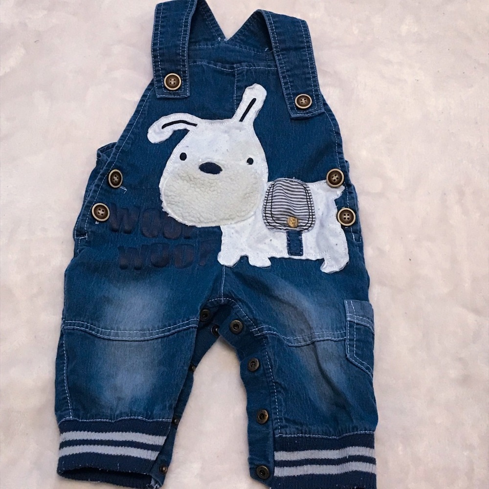Toddler Boys' Denim Overall